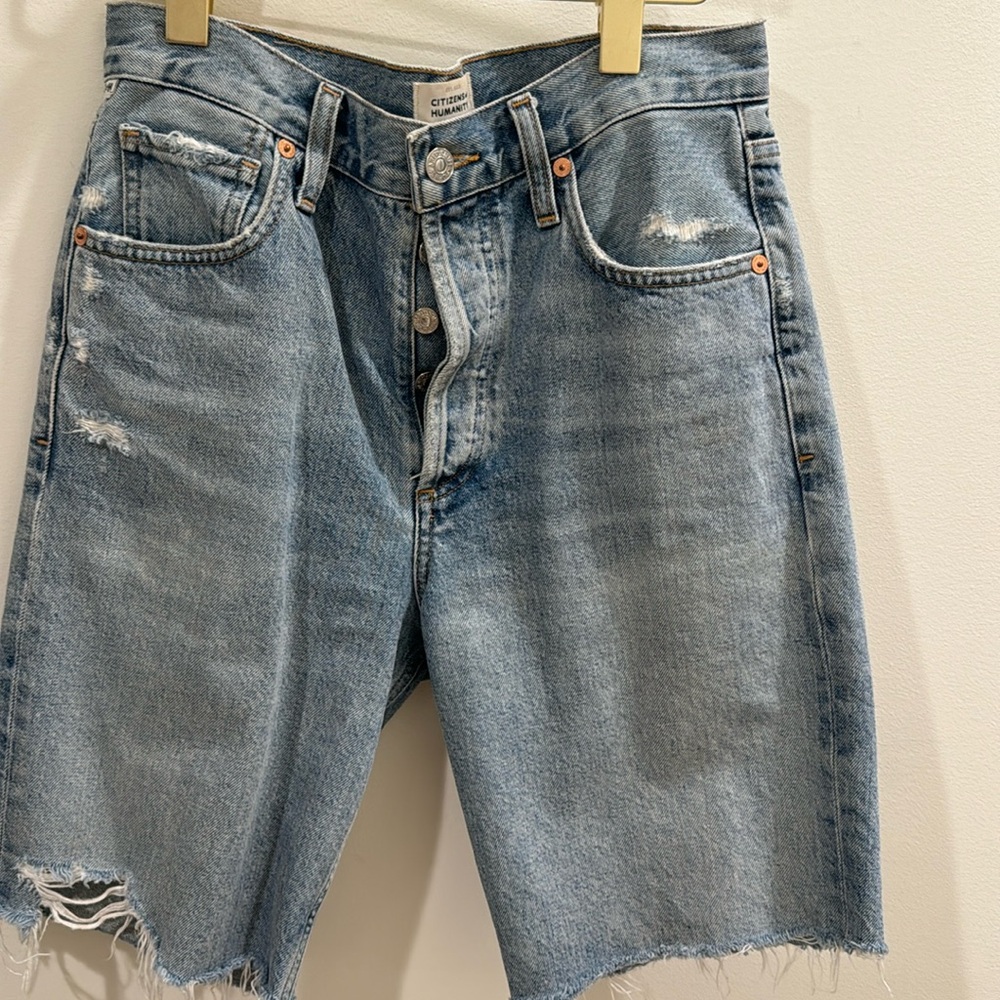Citizens of Humanity Denim Cut-Off Shorts
